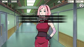 Sasuke gets it on with Sakura in this wild Naruto futa scene