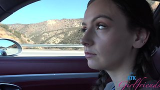 Serena Hill is a hot girl with natural tits and she gives great blow job.