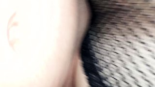 I love to fuck her in her panties doggy style