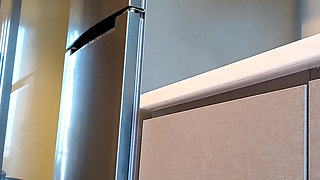 Asian College Girl First Sex on a Kitchen Table