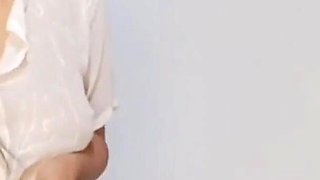 Big Ass Latina Girl Makes Food and Twerks in the Kitchen