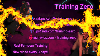 Training Zero How To Guide on Femdom Anal Pegging Advice From Real Married Couple Strapon Sex Slave BDSM Submissive Wife Milf