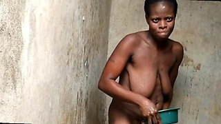She Washes the Private Parts Before Sex