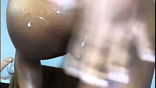 Hot Black Maid Does Some Webcam Black and Ebony