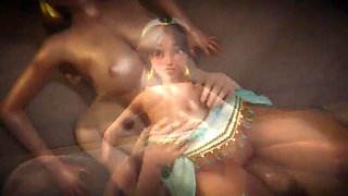 Jasmine Creampie - Disney Princess Gets Filled - 3D Porn