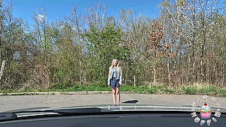 Parking Lot Slut My First Car Fuck