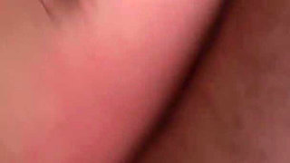 Asian Hottie Oiled up and Fucked Hard with a Closeup Creampie