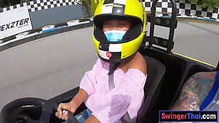 Go Karting And Fucking With A Thai Teen 18+