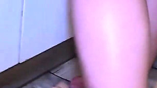 Red and Gold Dress Kitchen Play - Spanking, Blowjob, Doggy & Intense Orgasm 298