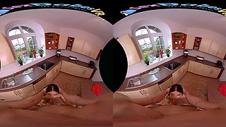 Dessert After Dinner; Pov Blowjob Kitchen Cowgirl Petite Shaved Pussy