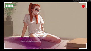 Mila teasing the courier - Mila AI v1.3.2b by aDDont - Animated Gameplay