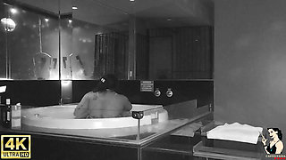 Boss Fucking Employee in the Pool and Filming Everything