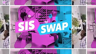 Sisswap - lusty college stunners interchange big to pound