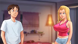 Summertimesaga cheater caught with his hot nymph