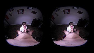 Cum On Glasses Blowjob And Footjob