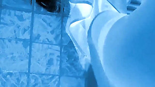 Sperm Drain 8. French MILF Drains Cum in Bathroom! X-ray Design.