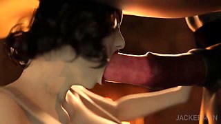 dinner-at-castle-dimitrescu- Jackerman resident evil