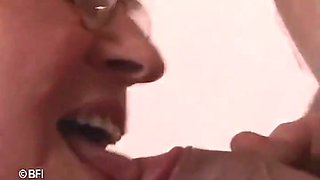 Horny Blonde - Grandmamma Wants Two Dicks