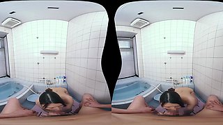 Hot nude asian girl VR porn