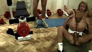 Perfect French Babes Fucked in the Gym