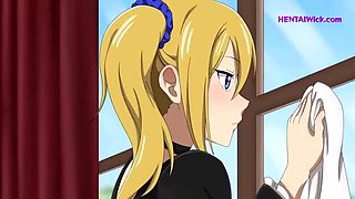 Busty Blonde Maid Takes Rough Anal Creampie to Keep Her Job - Hentai Cartoon Sex
