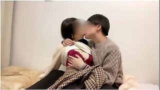 個人撮影女の子の日の過こし方休日tート終わりにヘットてまったりしてたら甘々tィーフキスからイチャイチャか始まった..愛ある濃厚フェラ抜きjapanese Amateur Hentai