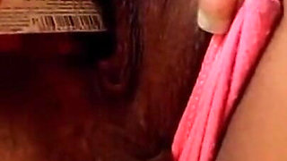 Busty Amateur Latina Vane Teasing and Playing Pussy Lighter Insertions