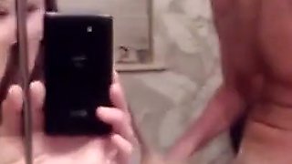Ex gf wanted to make a video in the bathroom