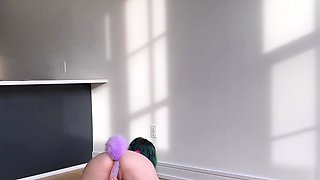 Brunette Solo Webcam Masturbation