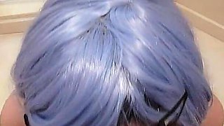 Taking a Nice, Long Piss Shower Then Swallowing Warm Piss and Cum