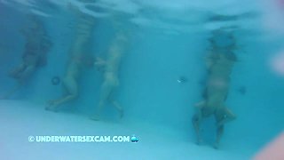They Pretend They Are Just Talking While Fucking Underwater