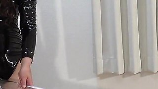 Sadistic Esthetician Sucks up a Customer's Dick with a Vacuum Cleaner and Handjob with a Bougie Inserted in Urethra.