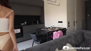 Martin Spell And Ashly Rabbit - Babe Interrupts My Laptop Work Craving My Hard Cock Deep In Her Tight Ass