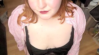 Shy girl Octaviaandnils plays with sex toys and enjoys some intense fellatio action