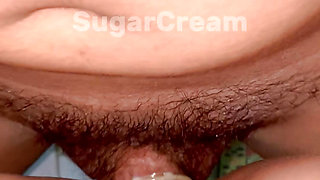 My stepbrother sucked me while I was talking on my cell phone. My pussy continues to creampie.