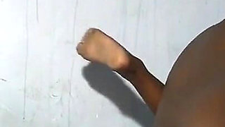 Ebony Babe Walked in on Her Dreaming Boyfriend