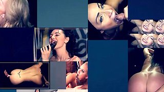 GloryholeSecrets - Juicy Brunette Swallows Tons Of Cum At The Gloryhole