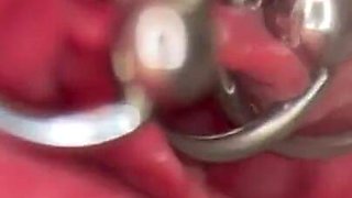 Extreme Close up Pee and My Pierced Pussy and Clit Compilati