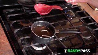 Lissome puss at role play scene