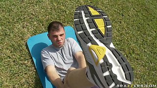Workout In The Sun With Ralph Long, Gioia Biel - Brazzers