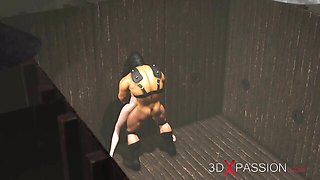 Big cock porn with lustful cutie from 3DXPassion