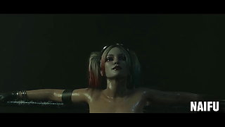 Harley Quinn Fucked Hardcore Cum All Over Her Face