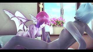 Furry Hentai Dragon Fucked by Tanuki - Japanese Asian Manga Anime Film Game Porn