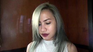 Filipina amateur lets an old man cum in her pussy