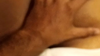 Kalssom52 in bed with her big hips hips are too much sexy and hot and hips fingring are continue