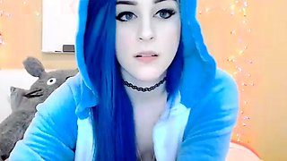 Emo Teen Becka Solo Webcam Masturbation Porn