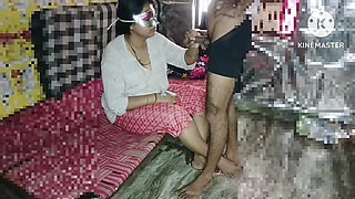 Hot bhabhi was sucked in front of her husband.