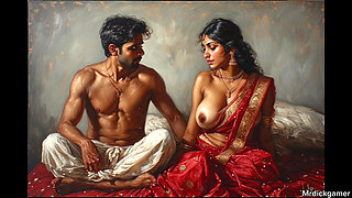 Bhabhiji wants her daughter&#039;s boyfriend&#039;s cock as she watches her getting fucked by his huge massive cock
