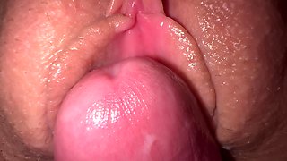 Extreme Close up Fuck Stepsister's Teen Creamy Pussy