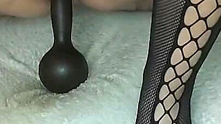I Push a Huge Dumbbell Into Myself!